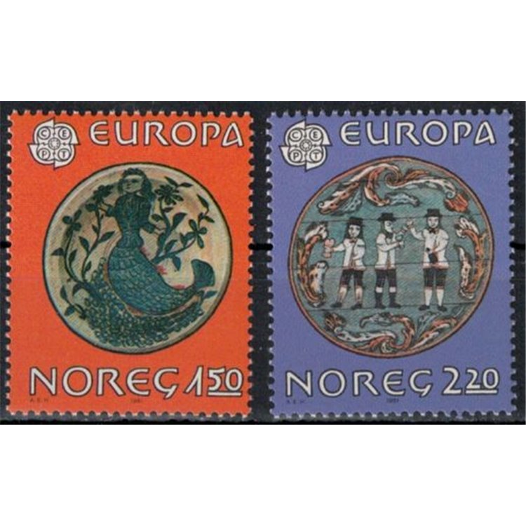 NORWAY 1981 Europe 2v MNH**