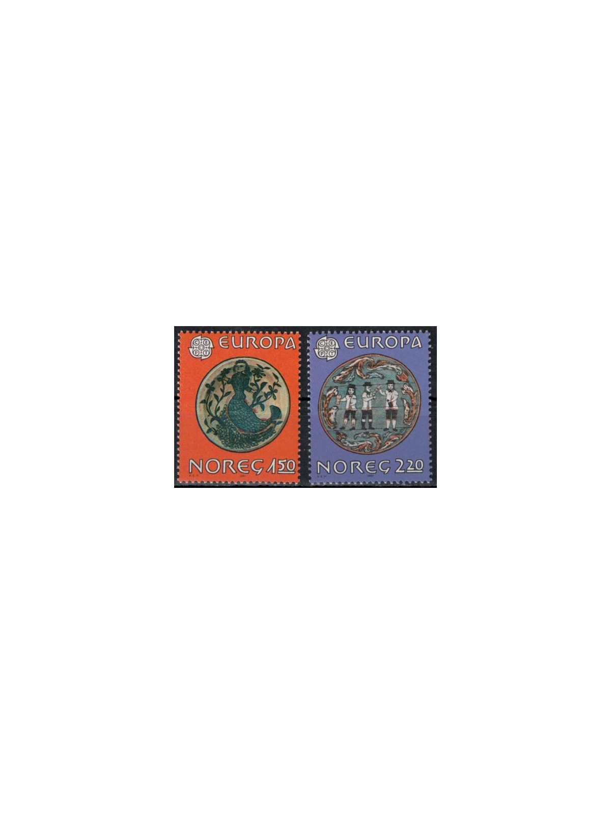 NORWAY 1981 Europe 2v MNH**