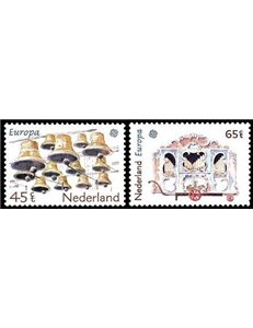 OLANDA 1981 Europa 2v MNH**