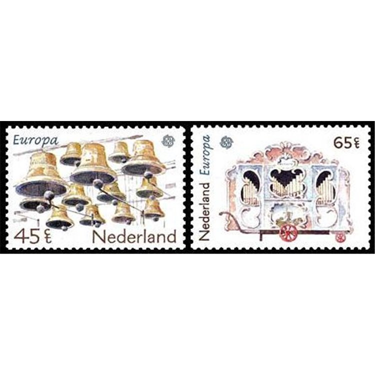 OLANDA 1981 Europa 2v MNH**