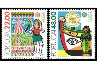 PORTOGALLO 1981 Europa 2v MNH**