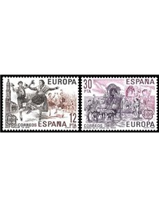 SPAIN 1981 Europe 2v MNH**