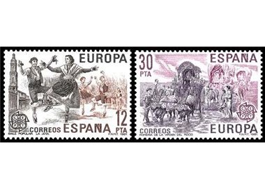 SPAGNA 1981 Europa 2v MNH**
