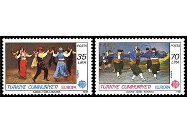 TURCHIA 1981 Europa 2v MNH**