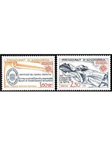 ANDORRA FRANCESE 1982 Europa 2v MNH**