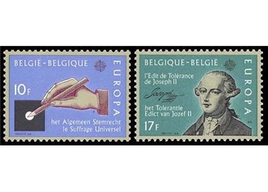 BELGIO 1982 Europa 2v MNH**