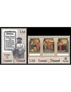 FINLAND 1982 Europe 2v MNH**