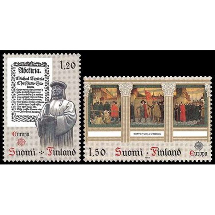 FINLANDIA 1982 Europa 2v MNH**