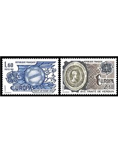 FRANCE 1982 Europe 2v MNH**
