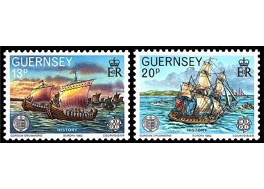GUERNSEY 1982 Europa 2v MNH**