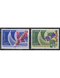 ICELAND 1982 Europe 2v MNH**