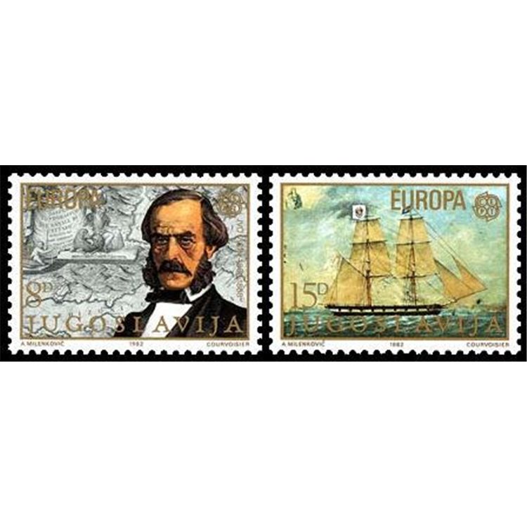 JUGOSLAVIA 1982 Europa 2v MNH**