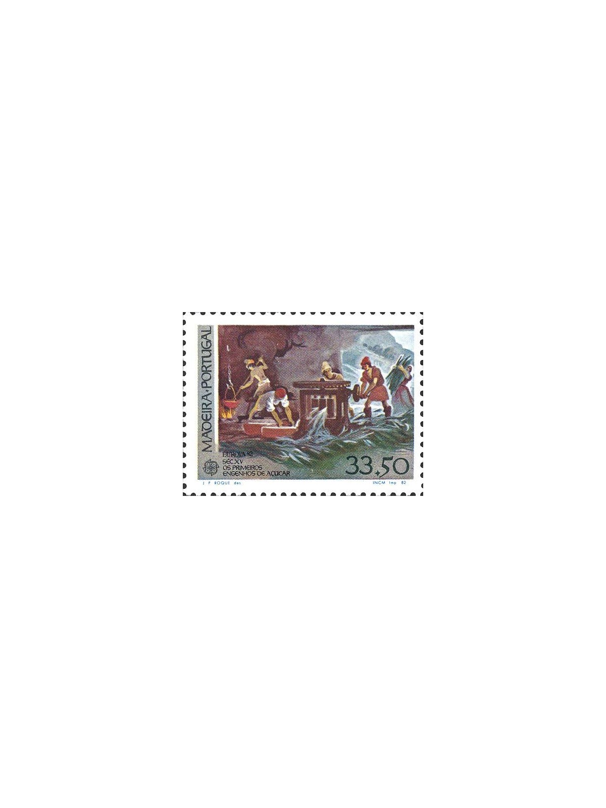 MADERA 1982 Europa MNH**