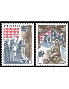MONACO 1982 Europa 2v MNH**