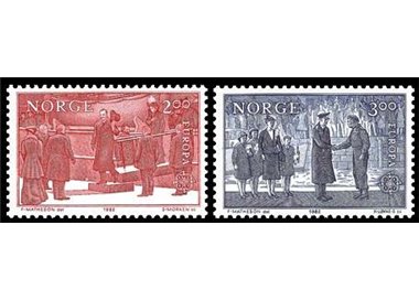 NORVEGIA 1982 Europa 2v MNH**