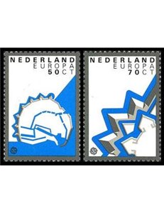 NETHERLANDS 1982 Europe 2v MNH**