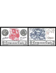 SPAGNA 1982 Europa 2v MNH**