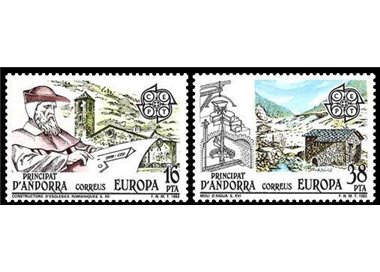 ANDORRA SPAGNOLA 1983 Europa 2v MNH**
