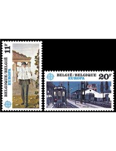 BELGIO 1983 Europa 2v MNH**
