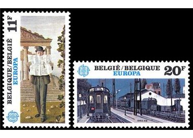 BELGIO 1983 Europa 2v MNH**