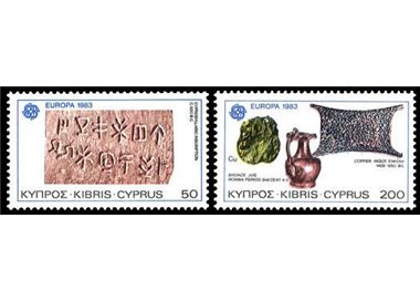CYPRUS 1983 Europe 2v MNH**