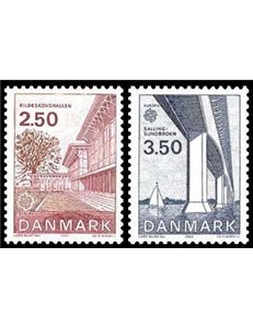 DENMARK 1983 Europe 2v MNH**