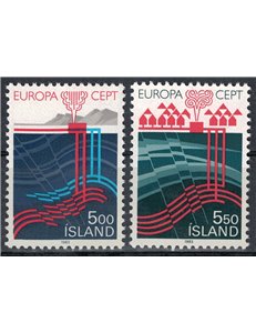 ICELAND 1983 Europe 2v MNH**