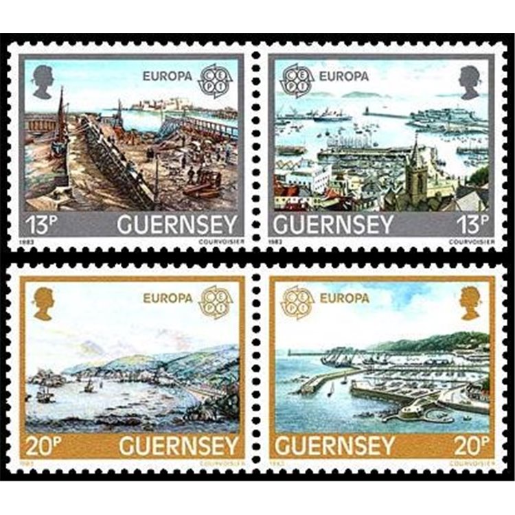 GUERNSEY 1983 Europa 4v MNH**