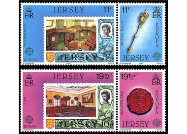 JERSEY 1983 Europa 4v MNH**