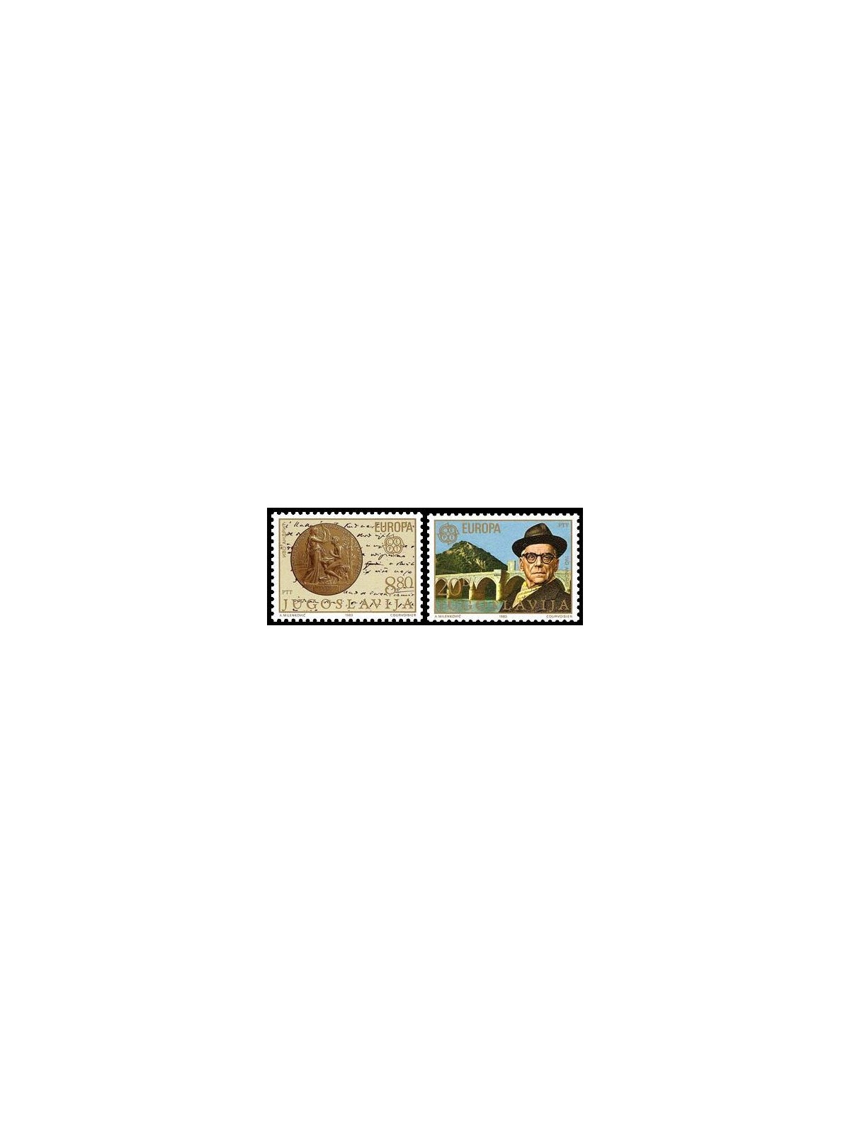 YUGOSLAVIA 1983 Europe 2v MNH**