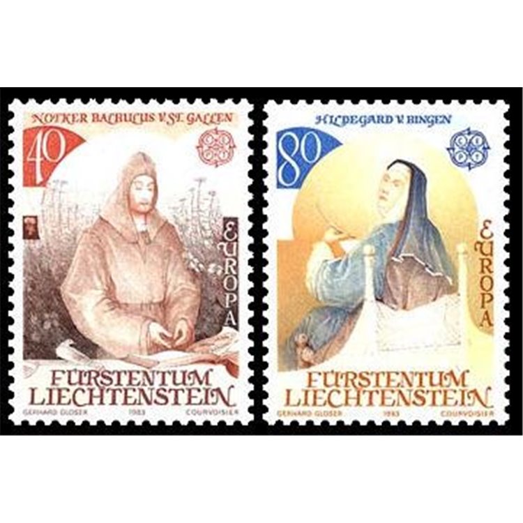 LIECHTENSTEIN 1983 Europa 2v MNH**