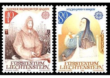 LIECHTENSTEIN 1983 Europa 2v MNH**
