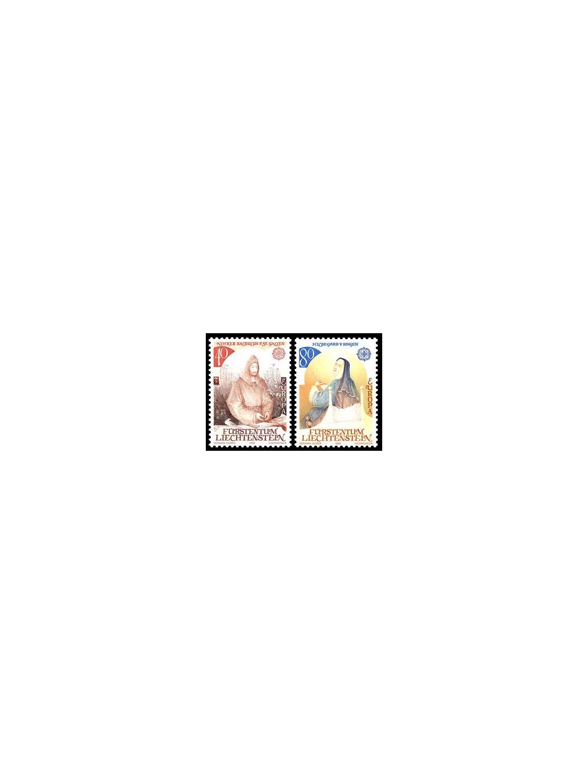 LIECHTENSTEIN 1983 Europe 2v MNH**