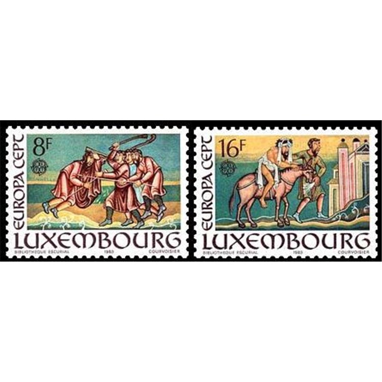 LUXEMBOURG 1983 Europe 2v MNH**