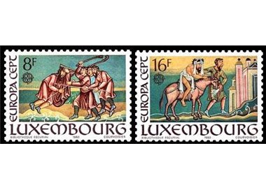 LUSSEMBURGO 1983 Europa 2v MNH**