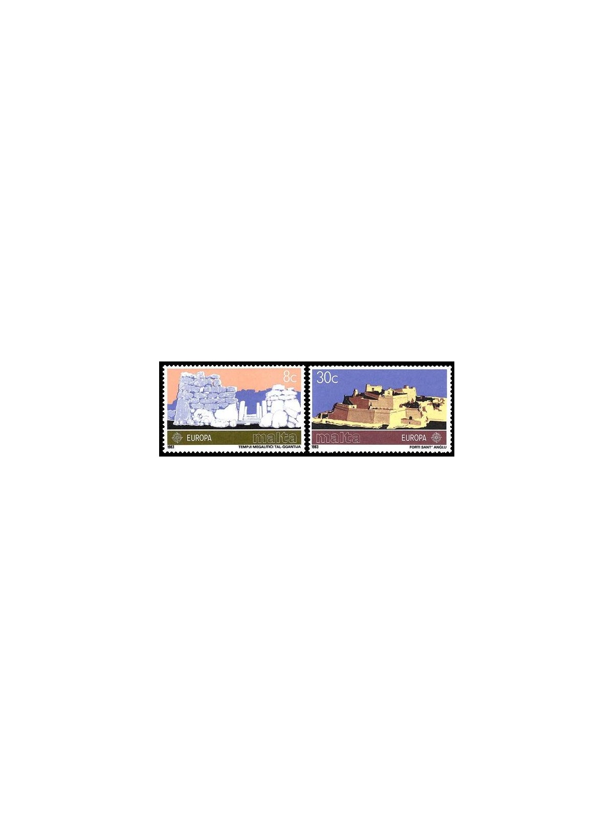 MALTA 1983 Europa 2v MNH**