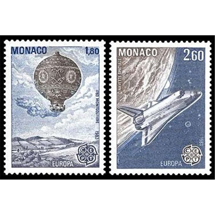 MONACO 1983 Europe 2v MNH**