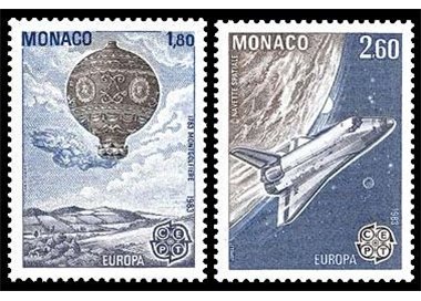 MONACO 1983 Europe 2v MNH**