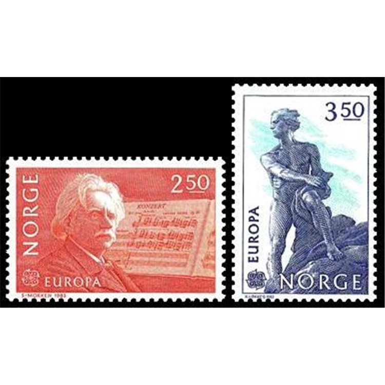 NORVEGIA 1983 Europa 2v MNH**