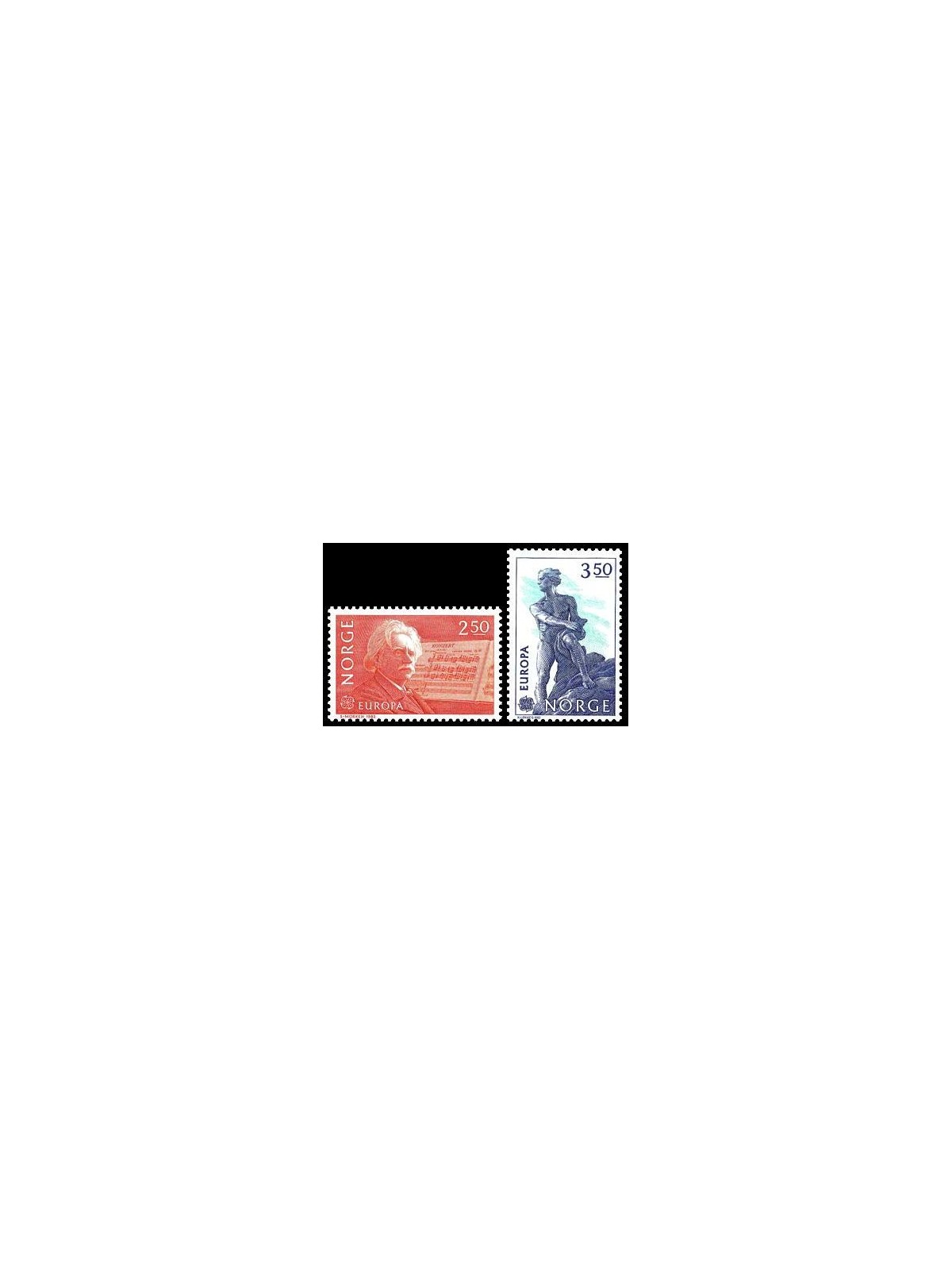 NORVEGIA 1983 Europa 2v MNH**