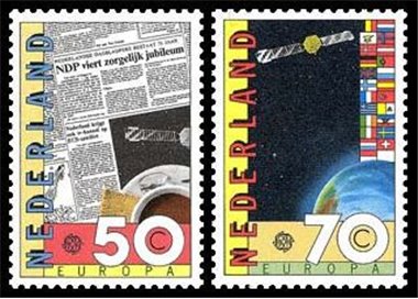 OLANDA 1983 Europa 2v MNH**