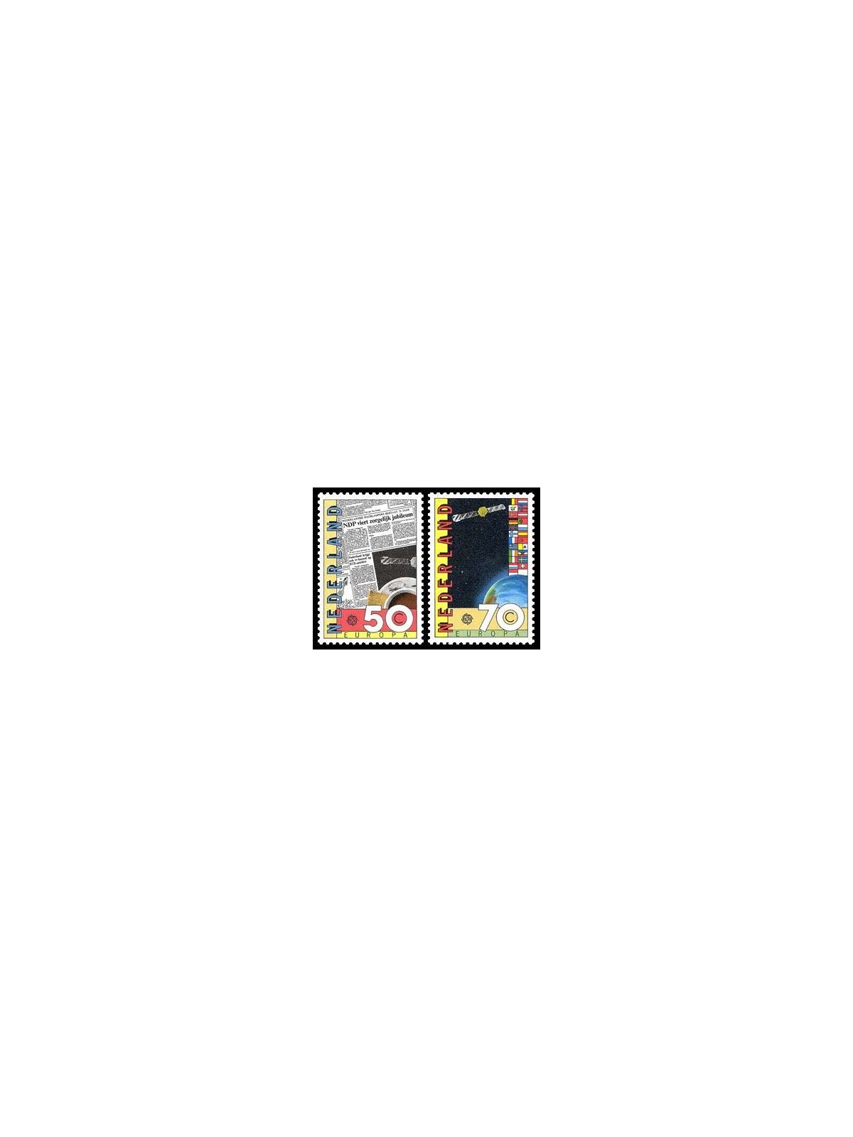 OLANDA 1983 Europa 2v MNH**