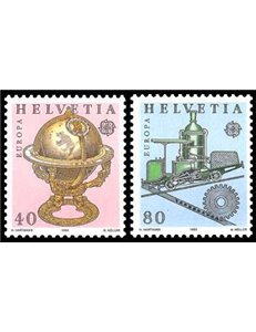 SWITZERLAND 1983 Europe 2v MNH**