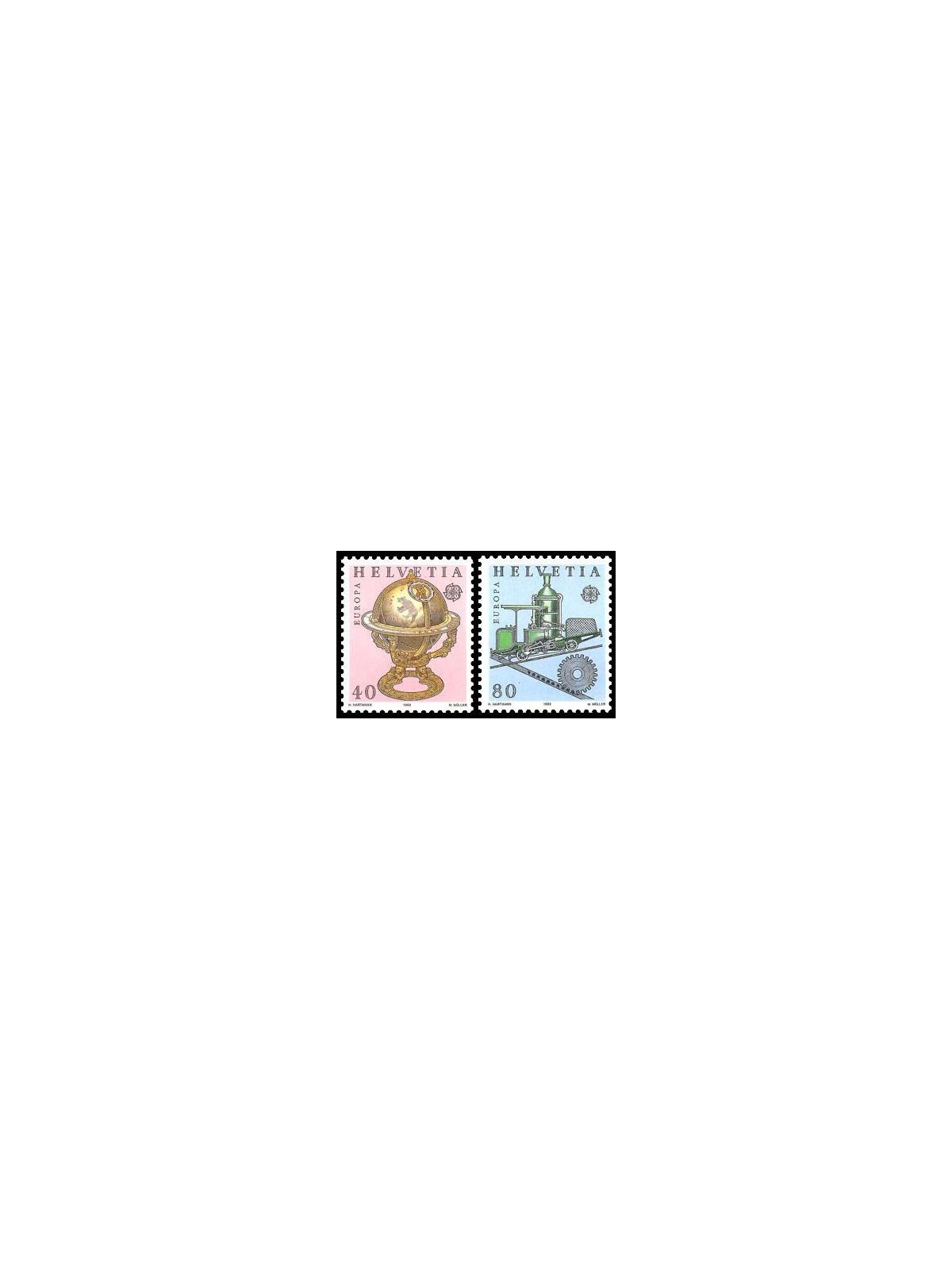 SVIZZERA 1983 Europa 2v MNH**