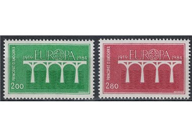 FRENCH ANDORRA 1984 Europe 2v MNH**
