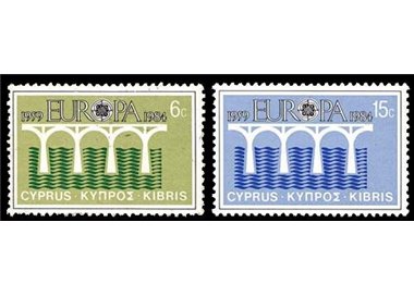 CIPRO 1984 Europa 2v MNH**