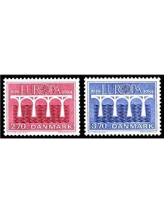 DENMARK 1984 Europe 2v MNH**