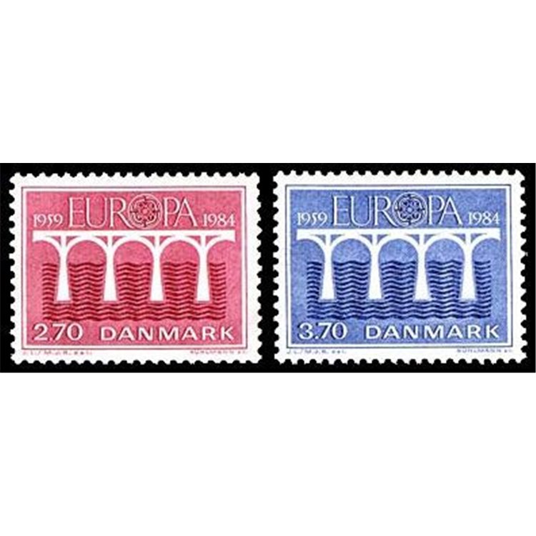 DENMARK 1984 Europe 2v MNH**