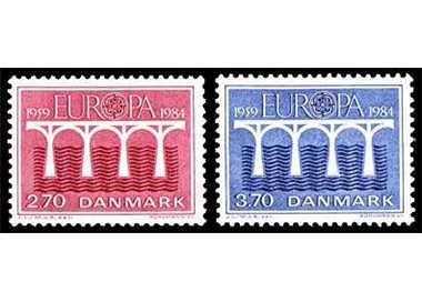DANIMARCA 1984 Europa 2v MNH**