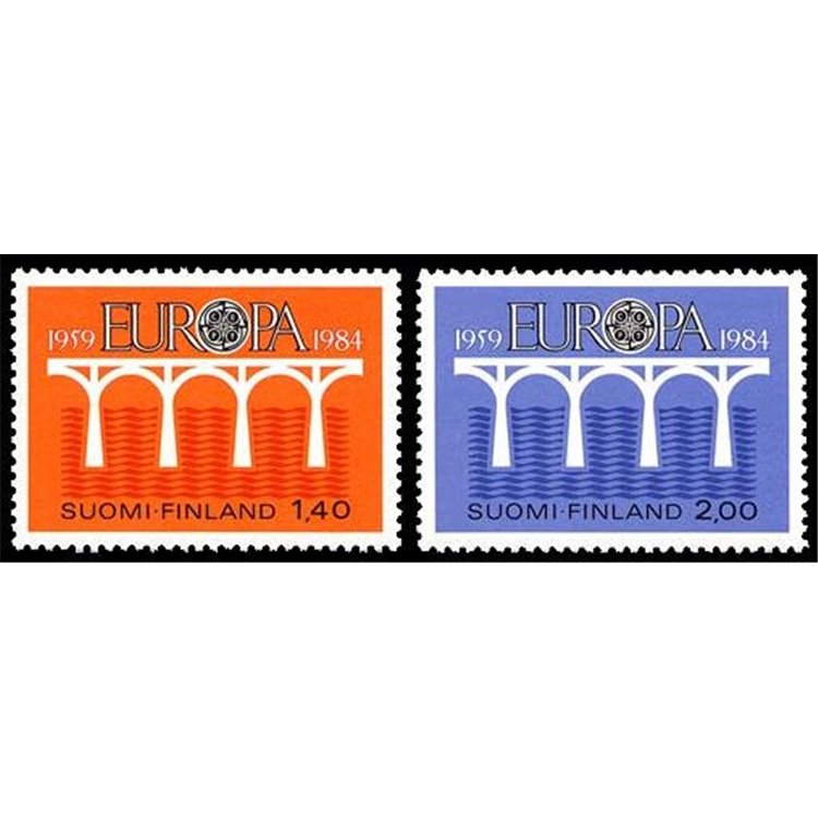 FINLAND 1984 Europe 2v MNH**